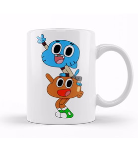 Gumball Darwin Kupa Bardak Porselen