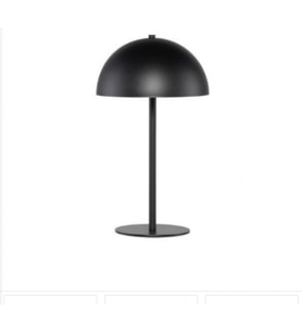Mylights 30 Cm Başlıklı Masa Abajur Masa Lambası Gece Lambası Yatak Siyah Abajur Genc Odası Yatak Odası Salon Abajur