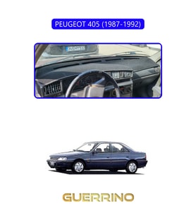 PEUGEOT 405 (1987-1992) ;TORPİDO KORUMA HALISI MAVİ KENAR