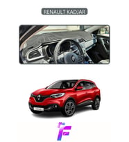 RENAULT KADJAR (2015-2018) Uyumlu Torpido Örtüsü Yansıma Önleyici Tam Koruma Hızlı Montaj J74