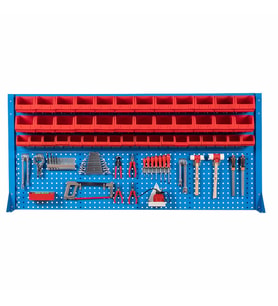 2020x914 mm Çalışma Tezgahı Panosu - Model 2 (Mavi)