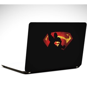 Yine Uçuyorsun Süperman Laptop Sticker 13 İnch (34X24CM)