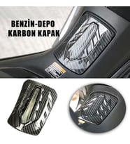 Nmax 125/155 2021-2024 Benzin-Depo Koruma Kapak Karbon