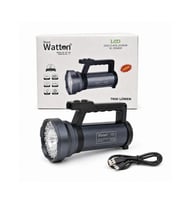 Watton WT-399 100W Işık Gücünde 7800 Lümen Şarjlı Güvenlik Feneri
