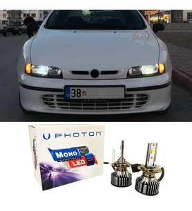 Fiat Brava Led Xenon Kısa Far Ampulü H1 Mono Yeni Seri Beyaz
