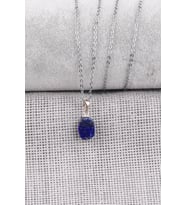Lapis Lazuli Doğal Taş Kolye