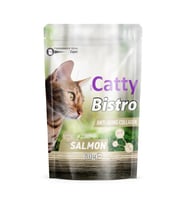Catty Bistro Yaşlanma Karşıtı Kolajen Somonlu Kedi Ödül Maması (Anti Collagen) 60 Gr