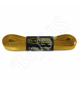 Saten Kurdele 10 mm Gold