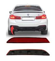 Bmw 5 Serisi G30 Arka Tampon Reflektörü Sol M Paket 2017 Sonrası