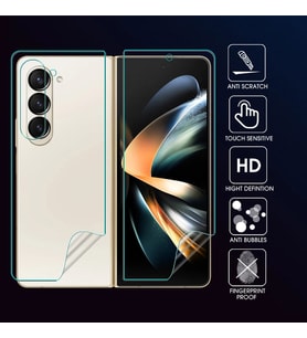 Samsung Galaxy Z Fold 6 Premium Ön+Arka Body Şeffaf Ultra koruyucu Nano Jelatin