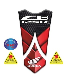 Wolf Tank Pad Kırmızı-Siyah Honda Cb125R 2018-2019