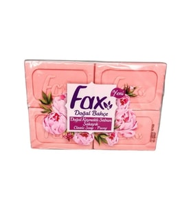 Fax Doğal Bahçe Şakayık Kalıp Sabun 4x125 gr
