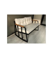 2'li Sallanan Sandalye Tv Koltuğu Kafe-balkon-mutfak-berjer-ofis Sallanır Çiftli Koltuk