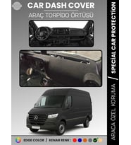 MERCEDES SPRINTER VS30 (2018-2024) Torpido Örtüsü Premium Kalite Torpido Koruma Özel Kesim UV Koruma