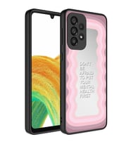 Samsung Galaxy A52 Uyumlu Kılıf Aynalı Desenli Kamera Korumalı Parlak Zore Mirror Kapak