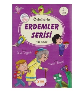 Öykülerle Erdemler Serisi 2. Sınıf (10 Kitap) - Kolektif - Yuva Yayınları