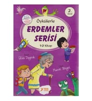 Öykülerle Erdemler Serisi 2. Sınıf (10 Kitap) - Kolektif - Yuva Yayınları