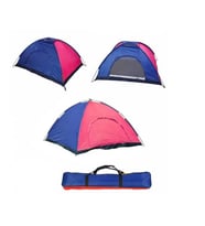 CAPTAİN KAMP ÇADIRI 7306 SİNEKLİKLİ VE ÇUBUKLU KOLAY KURULAN 220X250X150CM 6 KİŞİLİK