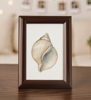 Çerçeve Ve Fotoğraf Baskısı-10X15 (Kahverengi)
