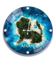 Aslan Cam Saat - 40 cm