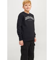 Jack & Jones Çocuk Jjecaleb Sweatshirt (Siyah)