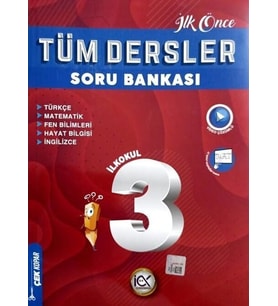 3. Sınıf Tüm Dersler Soru Bankası İlk Önce Yayıncılık
