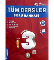 3. Sınıf Tüm Dersler Soru Bankası İlk Önce Yayıncılık