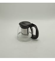 CAM DEMLİK KÜÇÜK 700 ML (Siyah)