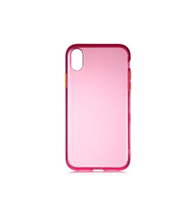 Apple iPhone XR Uyumlu Kılıf Zore Bistro Kapak (Pembe)