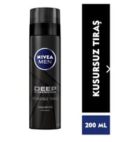 Nivea Men Deep Dimension Tıraş Köpüğü Pürüzsüz Tıraş 200 ml