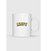 Navy Baskılı Kupa Bardak