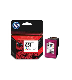 HP 651 C2P11A 3 Renkli Orijinal Mürekkep Kartuşu – 300 Sayfa