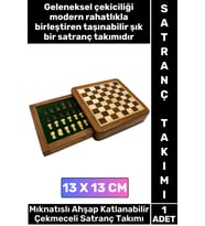 #Satranç Özel Model Aile Ev Arkadaş Hediye Cafe Kamp Piknik Zeka Strateji Beceri Geliştirici Eğlence