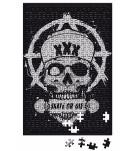 Skate Skull Puzzle 240 Parça Yapboz