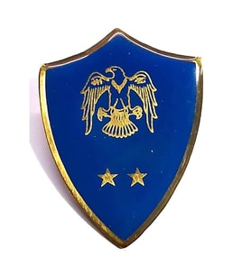 Minyatür Rütbe Üsteğmen Hava Kuvvetleri Sağlık Sınıfı