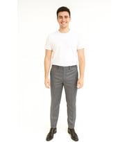 Avasar Erkek Regular Fit Kumaş Pantolon-7361 (Mavi)