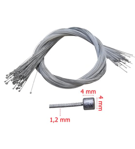 Bisiklet Vites Teli İç 205 Cm (1,2 Mm) Arpa Başlı