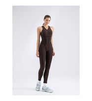 Sculpt Line Askılı Spor Tayt Tulum