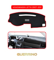 VOLKSWAGEN Jetta (2007-2011)TORPİDO KORUMA HALISI KIRMIZI KENAR