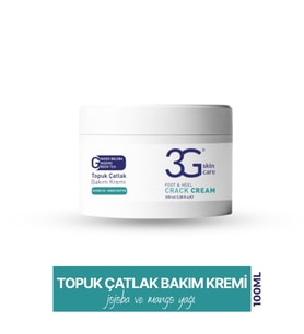 3G Topuk Çatlak Bakım Kremi 100 ml