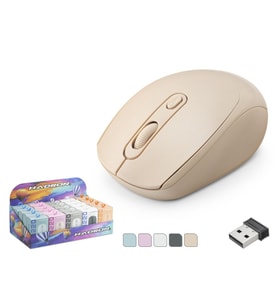 Kablosuz Mouse 1600 Dpi 25Li Paket Siyah Beyaz Mavi Pembe Turuncu Q220K