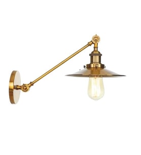 Rsylight Retro Eskitme Kaplama Mafsallı Dekoratif Duvar Aplik