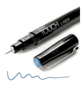 Touch Liner Renkli Çizim Kalemi 0,1mm Blue