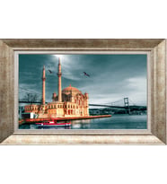 GÜMÜŞ ÇERÇEVELİ TABLO N495