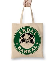 Çay Erdal Bakkalda İçilir Erdal Bakkal Bez Çanta Uzun Saplı