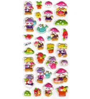 Sticker Kabartmalı Stiker Defter Planlayıcı Etiket (Lde013)-19x9cm - Bahçıvan Tavşan