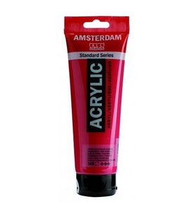 Talens Amsterdam Akrilik Boya 120 ml. 348 Permanent Red Purple 