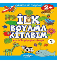 Çıkartmalı İlk Boyama Kitabım 2+ Yaş-1