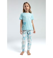 Kız Çocuk Pijama Takım 2-7 Yaş 3597-2