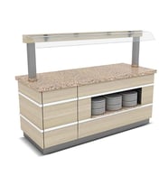 Empero GLT.NTR-N.06 Galata Nötr Servis Ünitesi Nefeslikli 200x90x90/155 cm